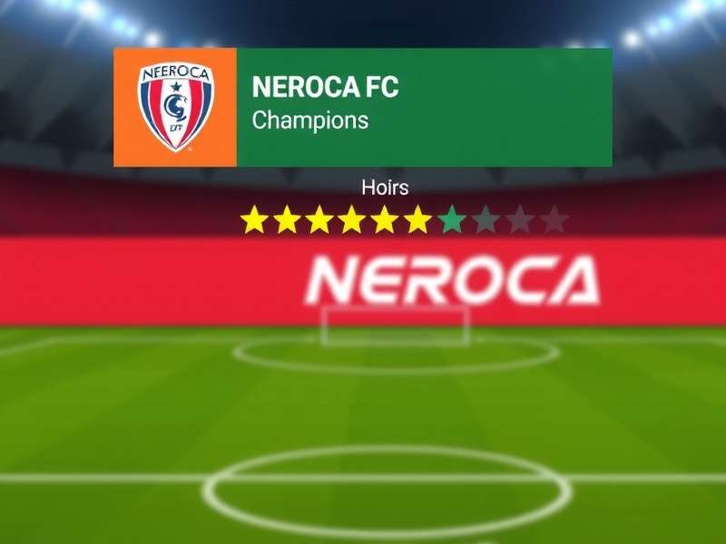 NEROCA FC Champions Player Ratings NEROCA FC Champions player review screenshot showing high ratings